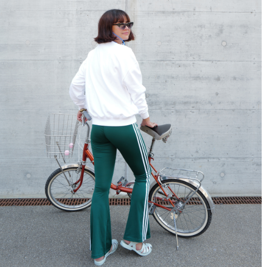 Sweater | Berlin | Clear White | Unisex aus Bio Baumwolle von Bande de Cyclistes