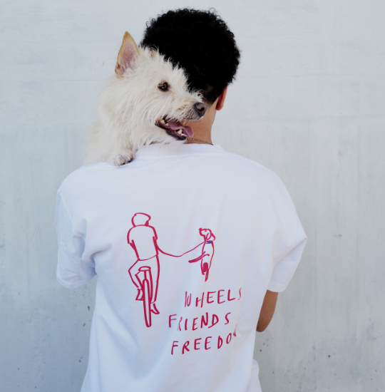 Graphic T-shirt | Brooklyn | White | Unisex