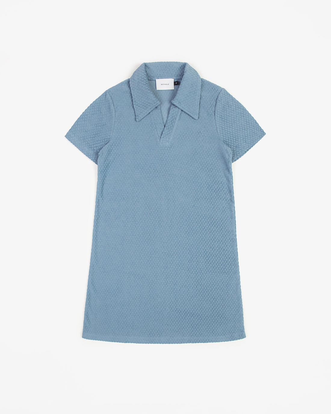 Light blue dress made of 100% organic cotton by Rotholz