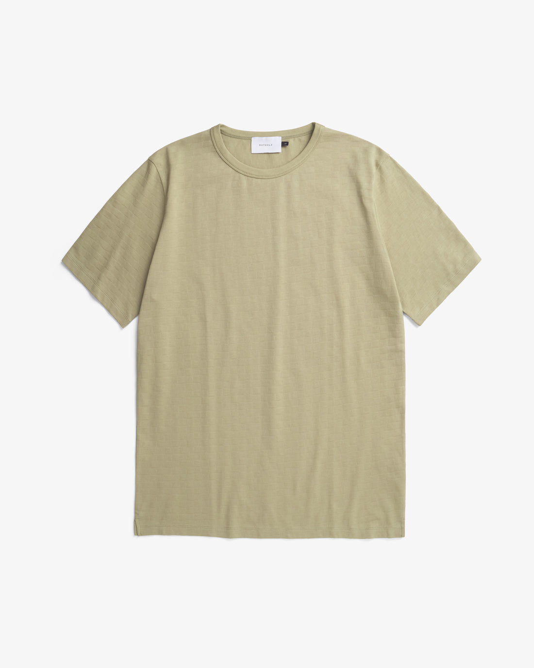 Green T-shirt made from 100% organic cotton by Rotholz