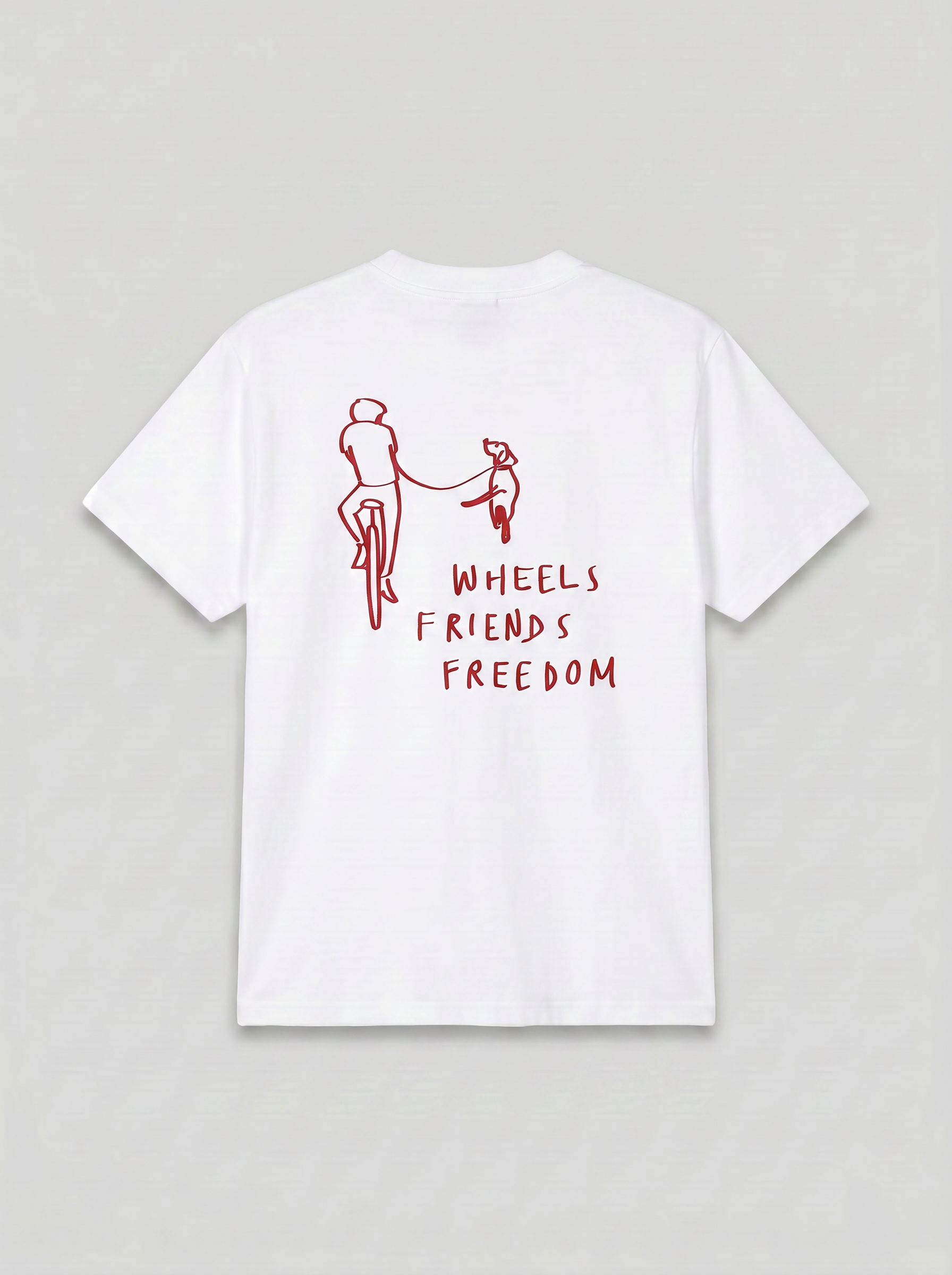 Graphic T-shirt | Brooklyn | White | Unisex