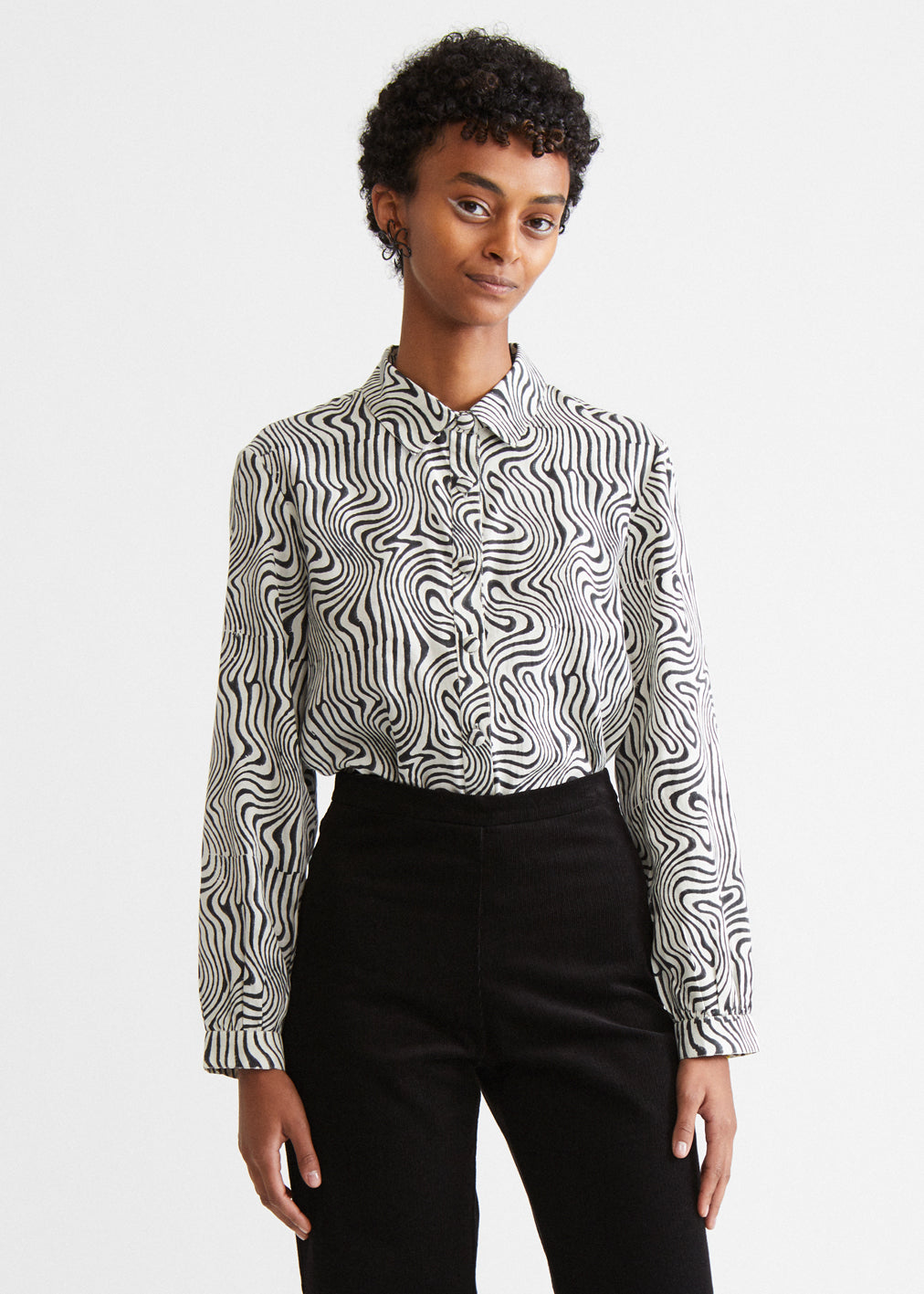 Alma Blouse Groovy KOMANA