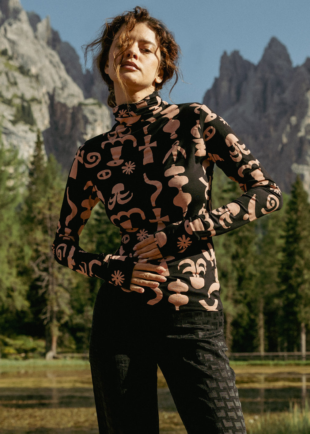 Lyocell Spock Top Wisdom von Komana