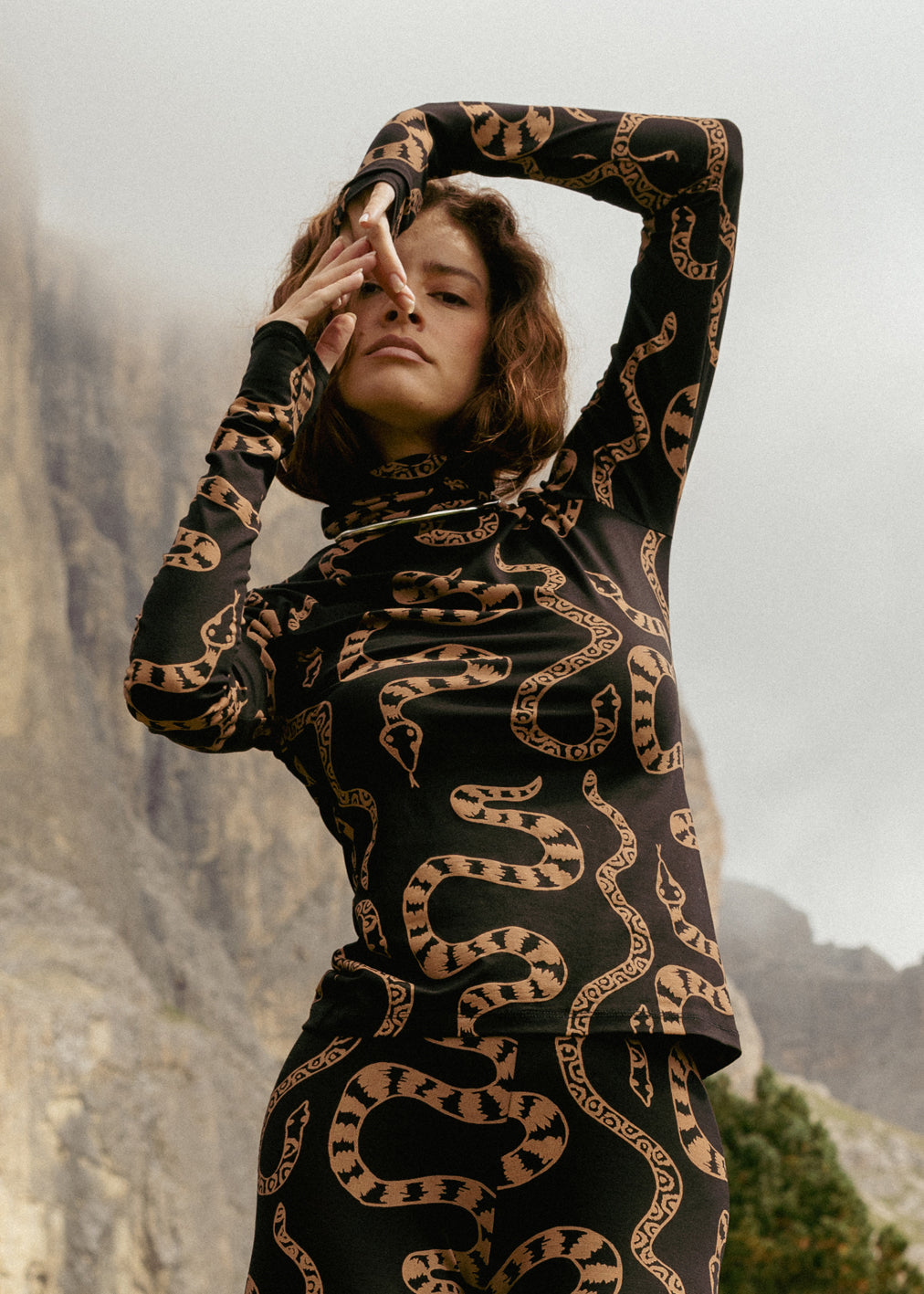 Lyocell Spock Top Medusa par Komana