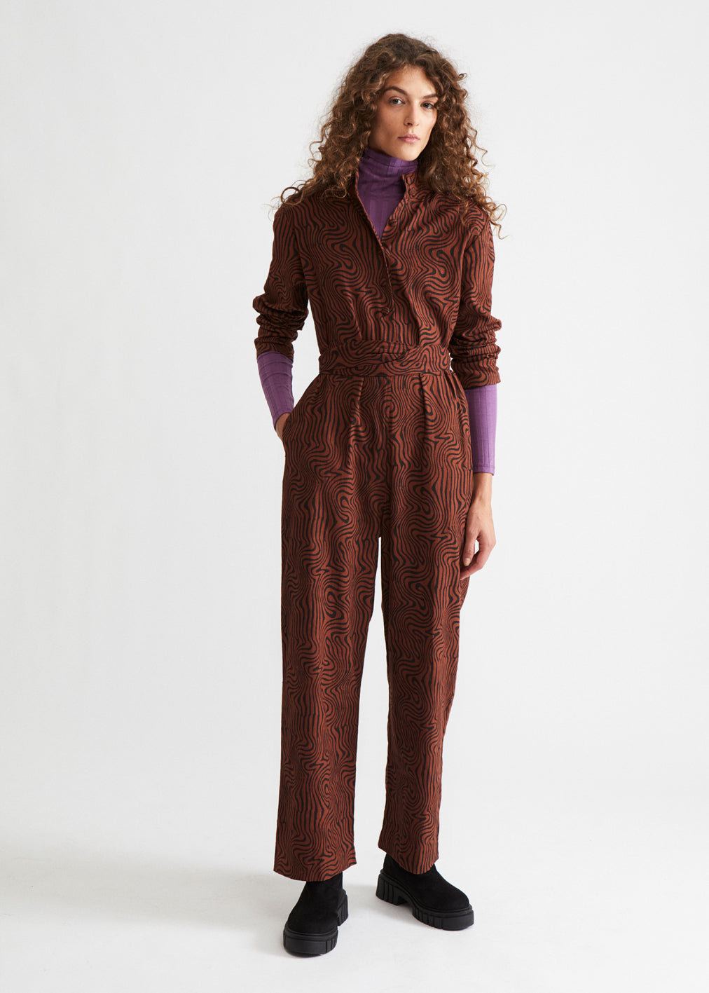 Frances Jumpsuit Groovy KOMANA