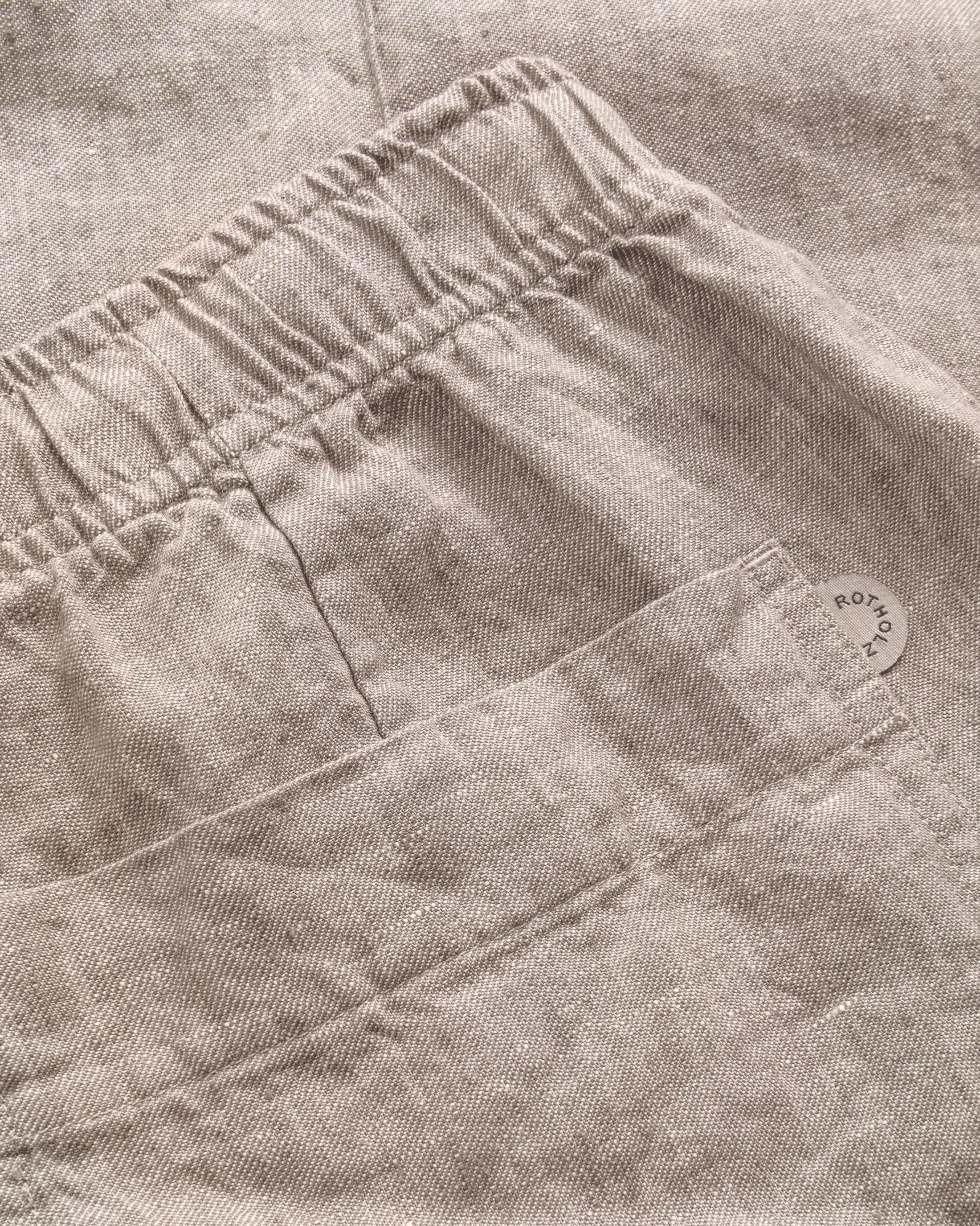 Beige Hose aus Bio-Baumwolle von Rotholz