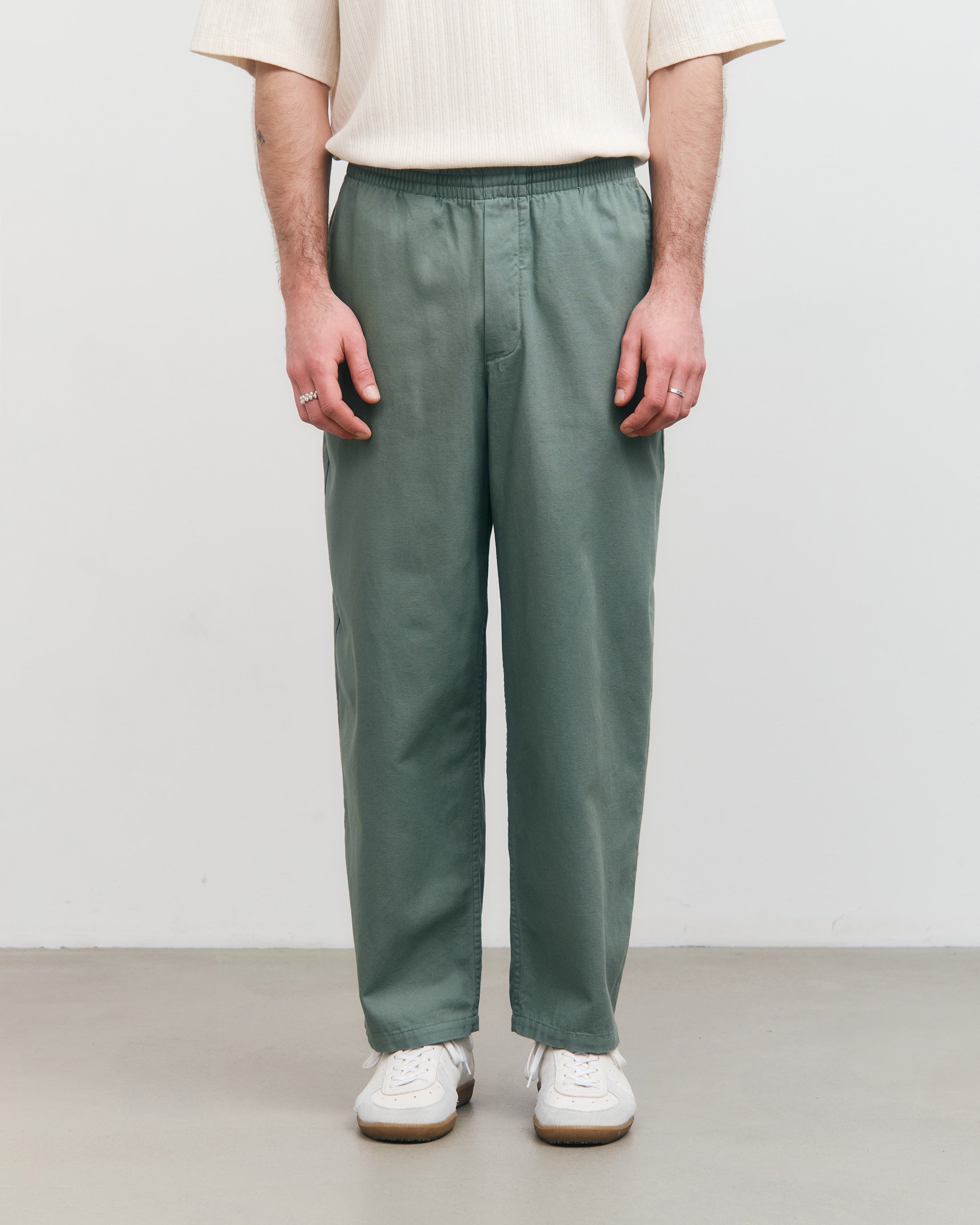 Grüne Hose aus Bio-Baumwolle von Rotholz