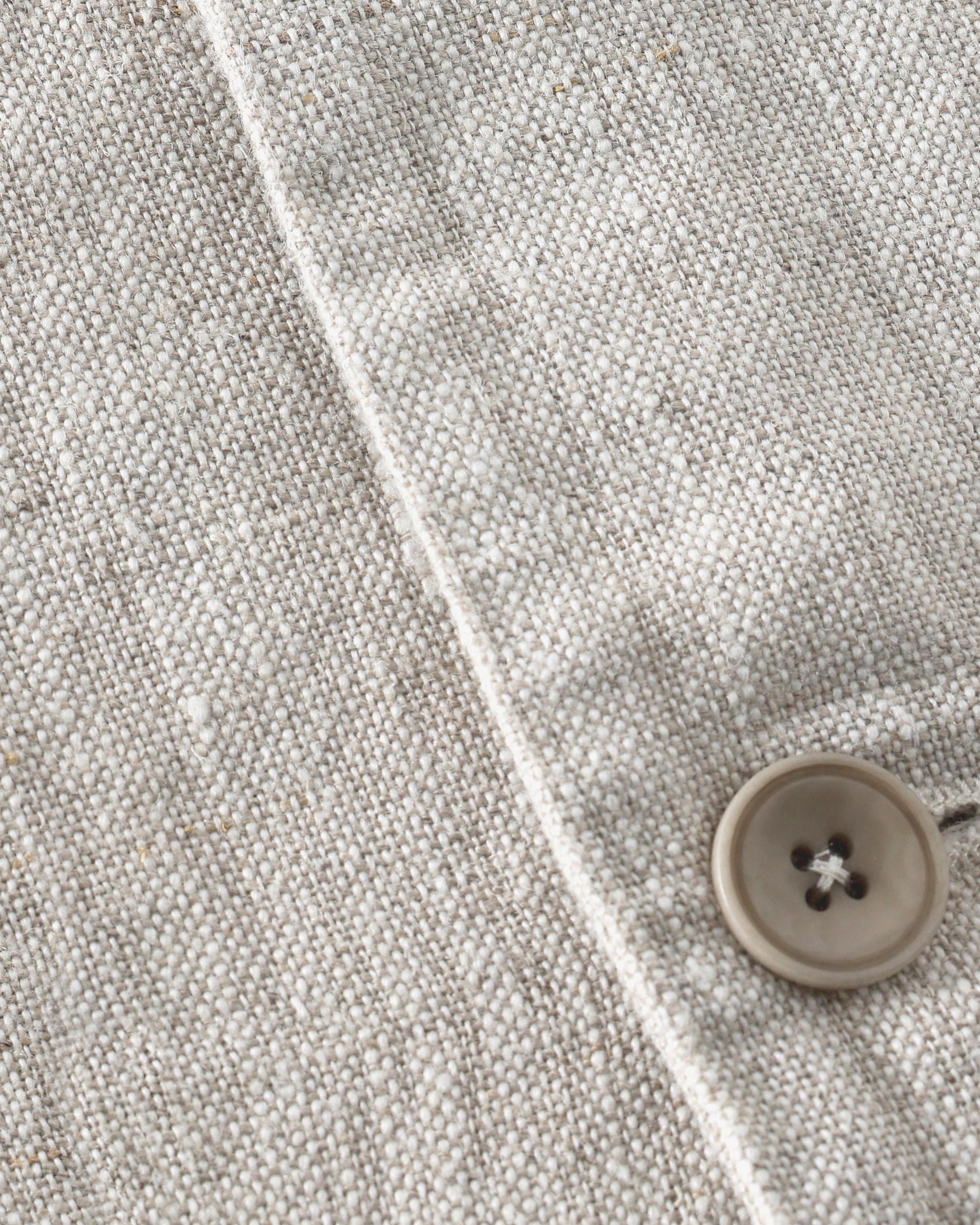 Heller Blazer aus Bio-Baumwolle und Leinen von Rotholz