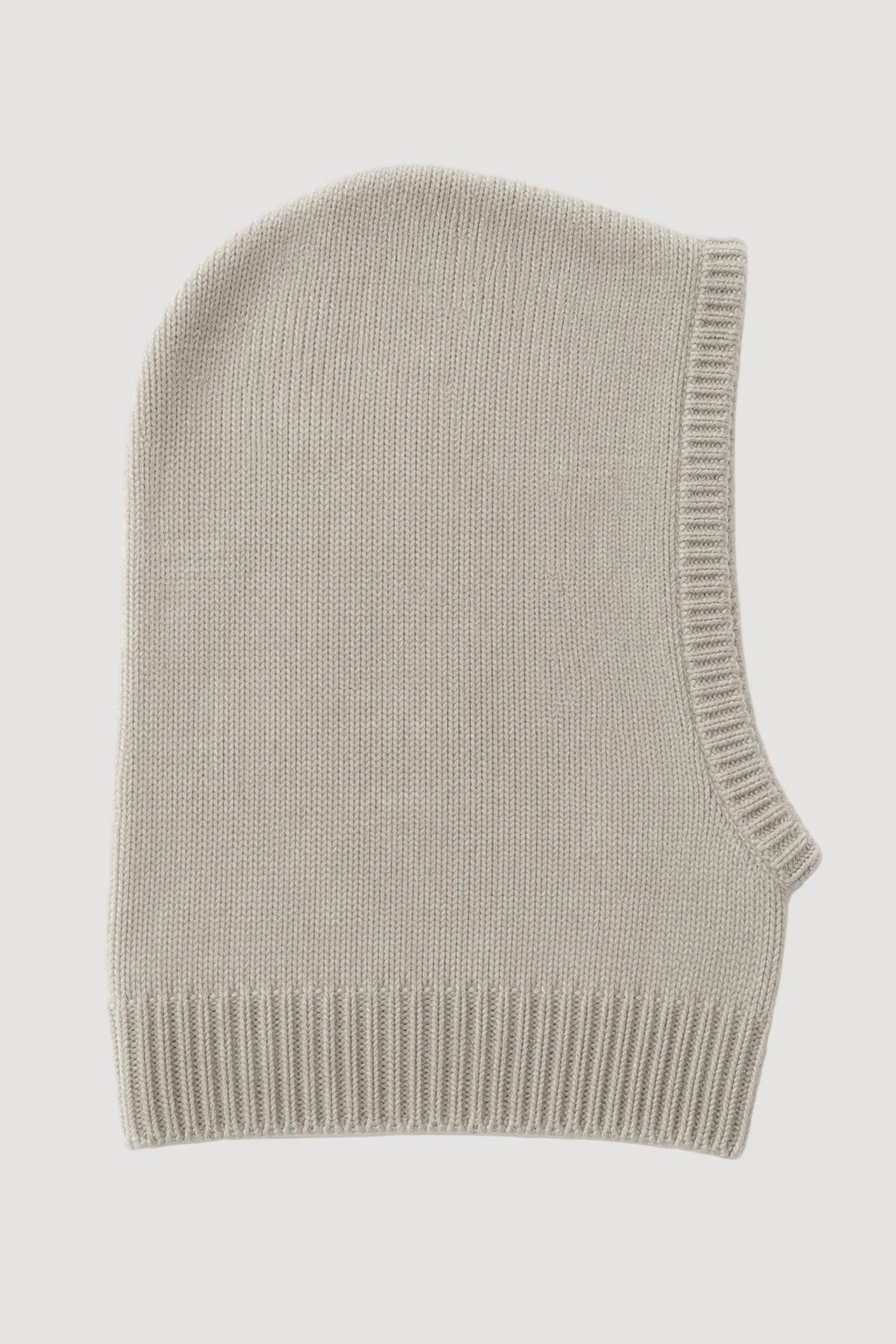 Graues Balaclava aus Kaschmir und Seide von Pura Clothing