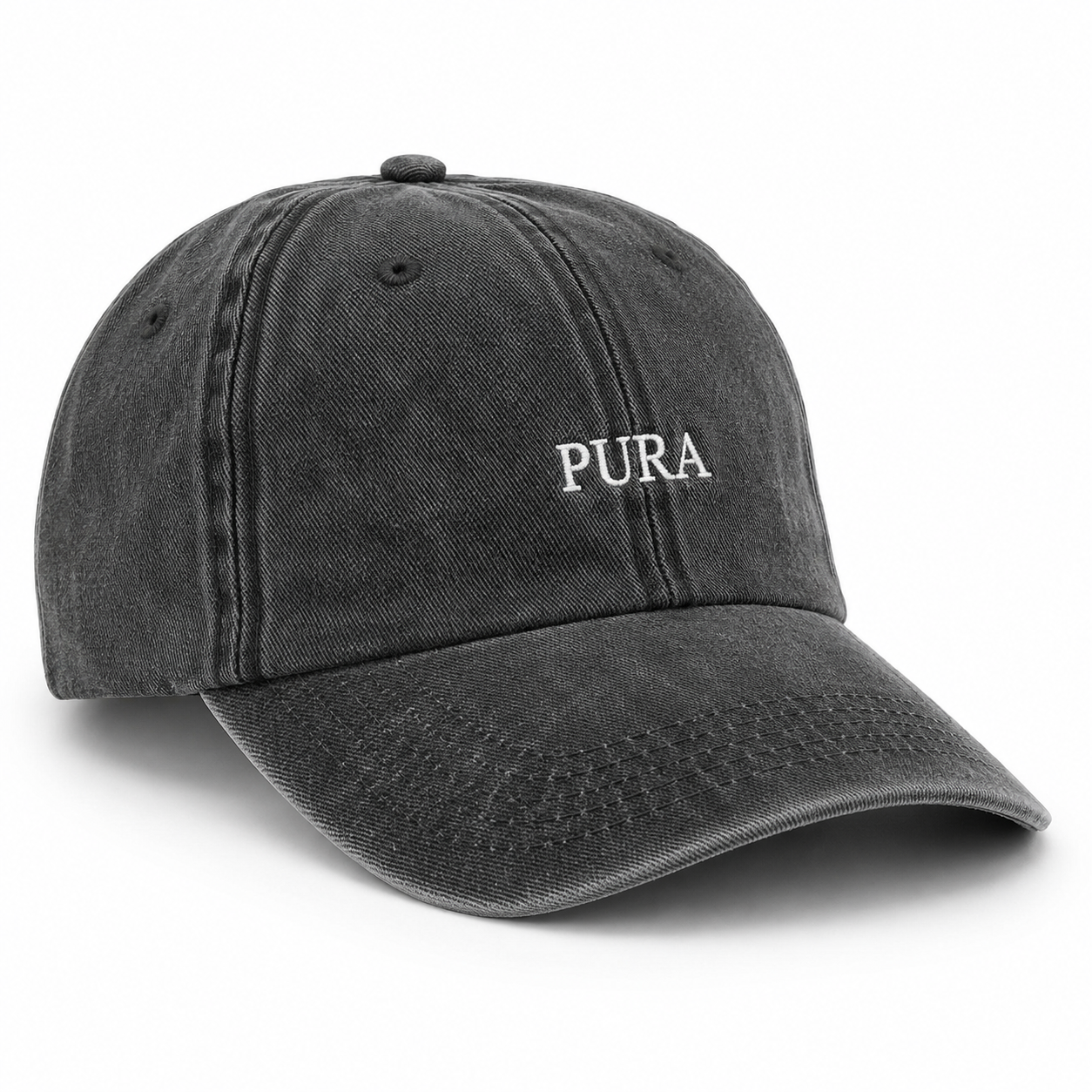 Dark cap THE PURA made of 100% organic cotton by Pura Clothing