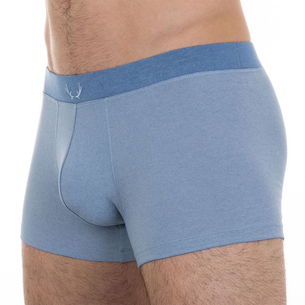 Boxer homme bleu azur en Tencel - BLUEBUCK