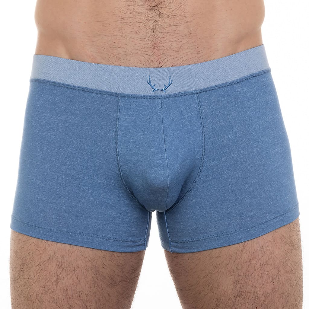 Boxer homme bleu océan en Tencel - BLUEBUCK