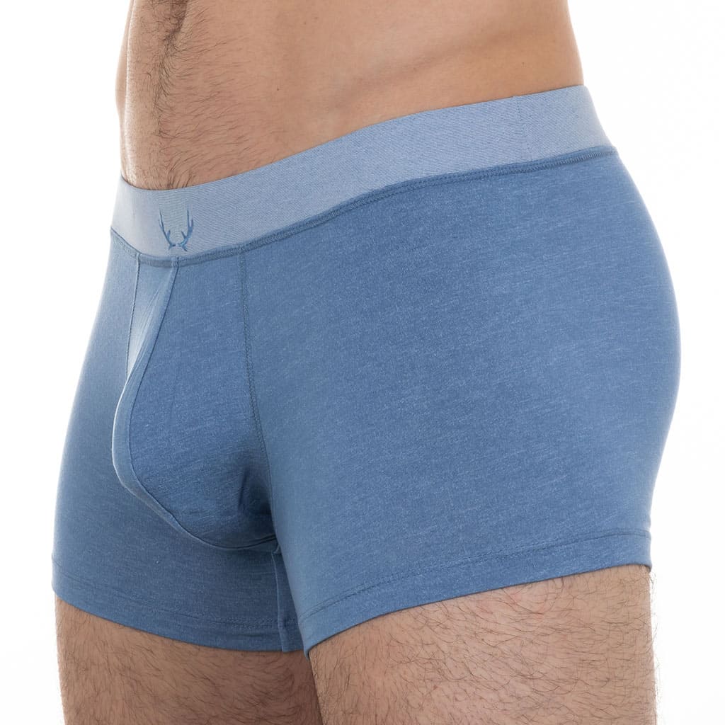 Boxer homme bleu océan en Tencel - BLUEBUCK