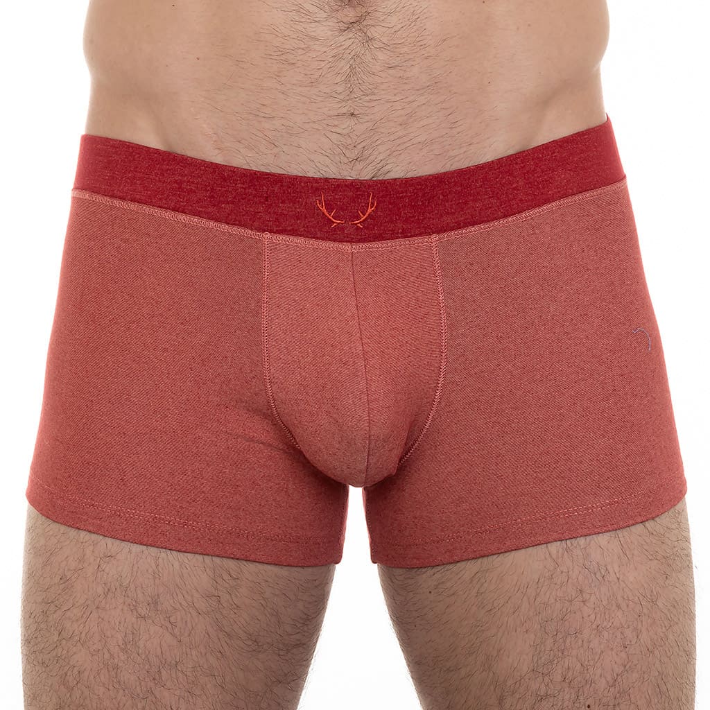 Boxer homme rouge en Tencel - BLUEBUCK