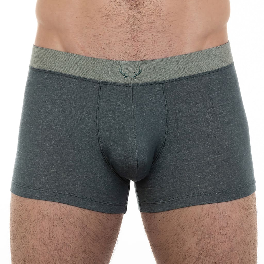 Boxer homme vert forêt en Tencel - BLUEBUCK