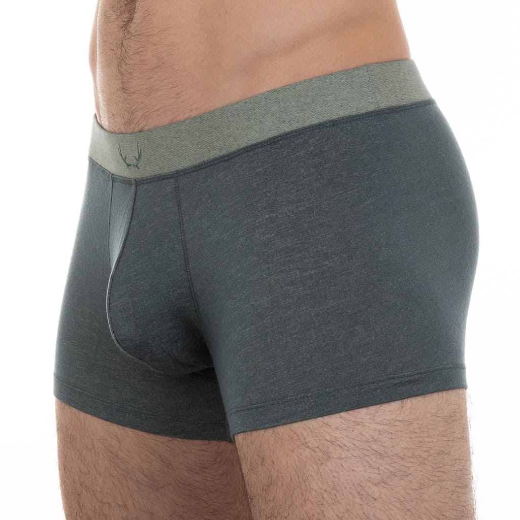 Boxer homme vert forêt en Tencel - BLUEBUCK