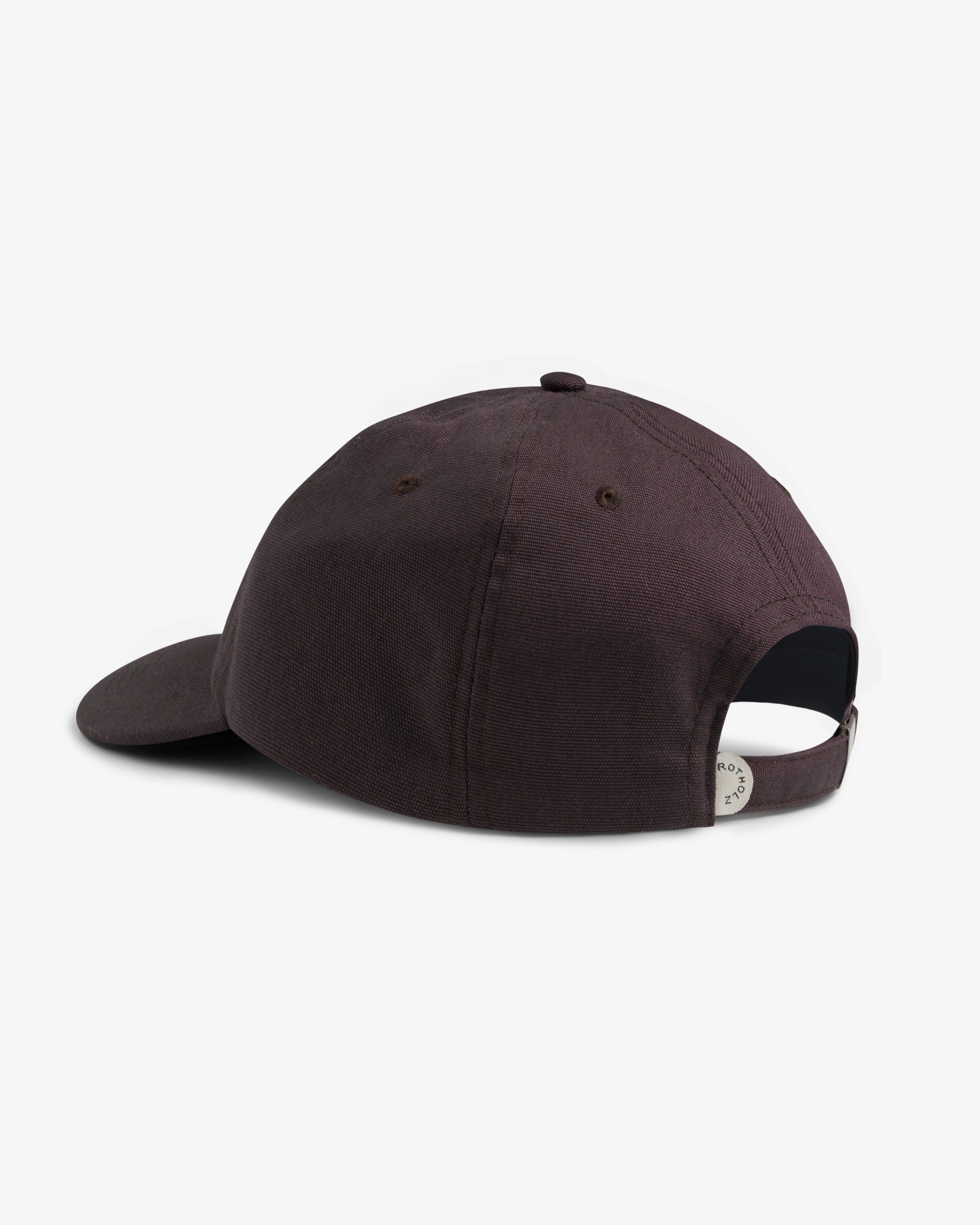Braune Cap Classic aus Bio-Baumwolle von Rotholz
