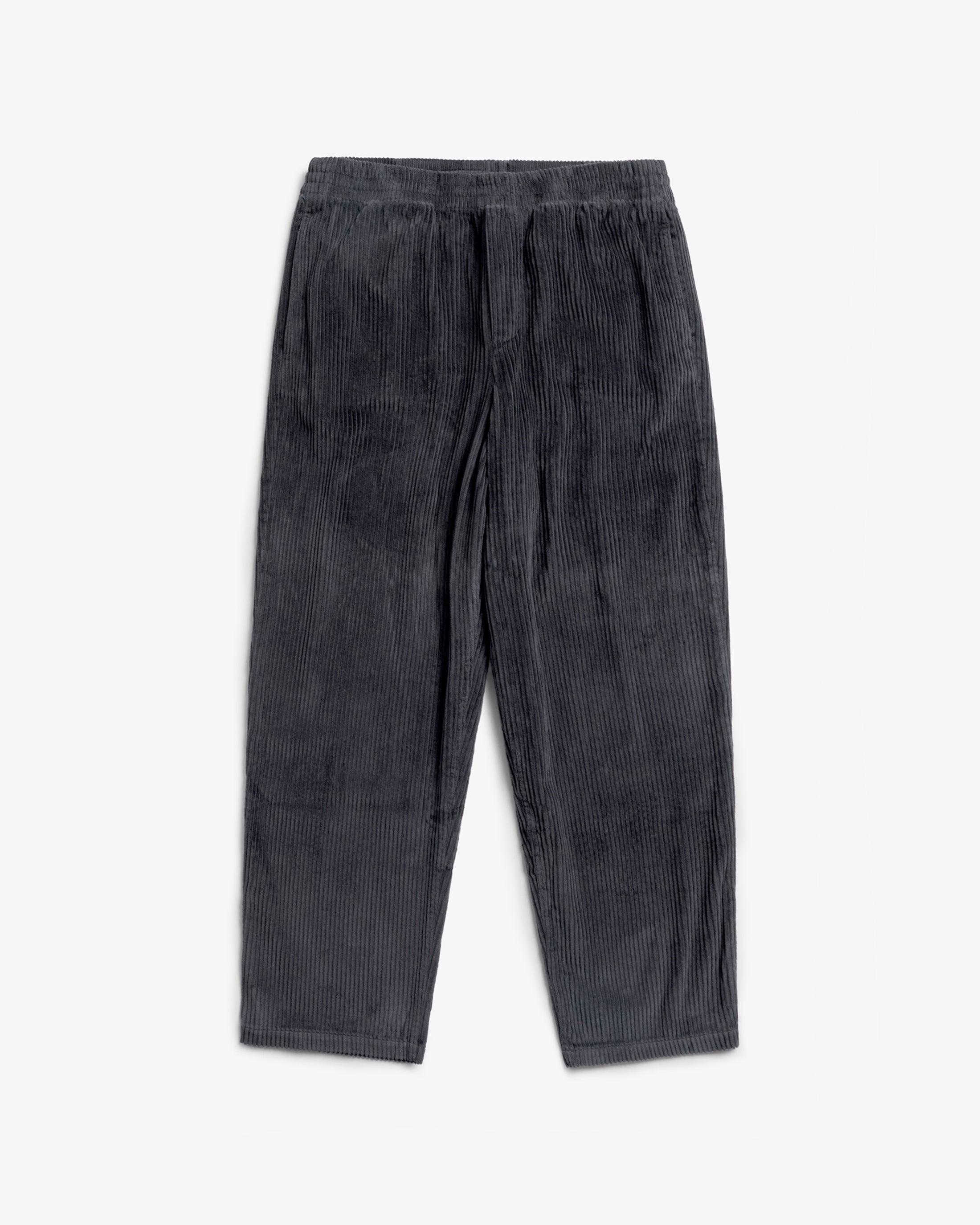 Dunkelgraue Cordhose Weit aus Bio-Baumwolle von Rotholz