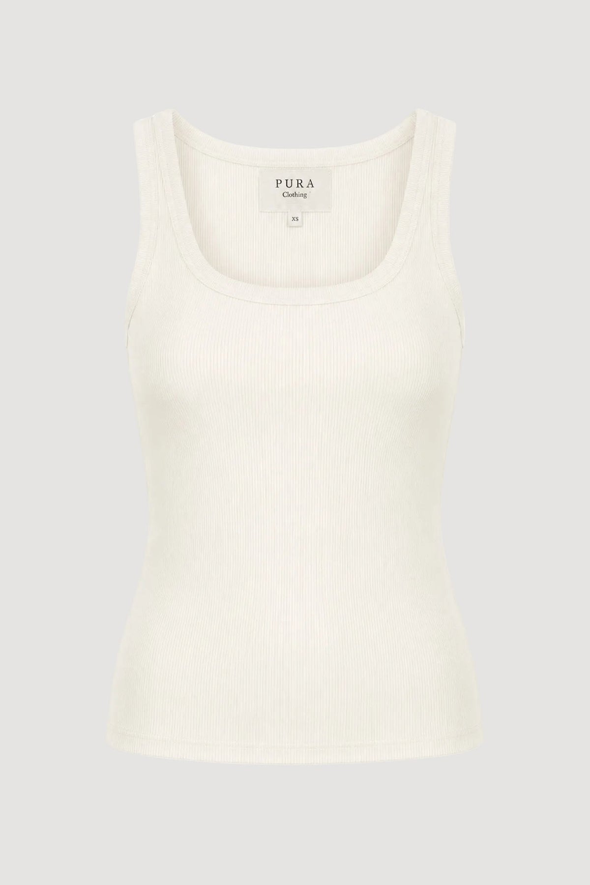 Weisses Top aus 100% Bio-Baumwolle von Pura Clothing