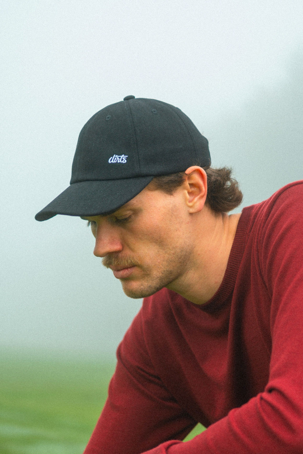 Denim Logo Basecap aus Bio Baumwolle von Dirts