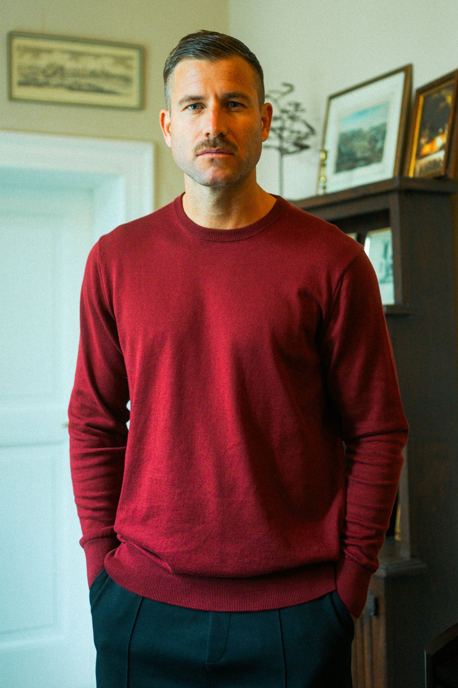 Classic Knit Crewneck aus Bio Baumwolle von Dirts