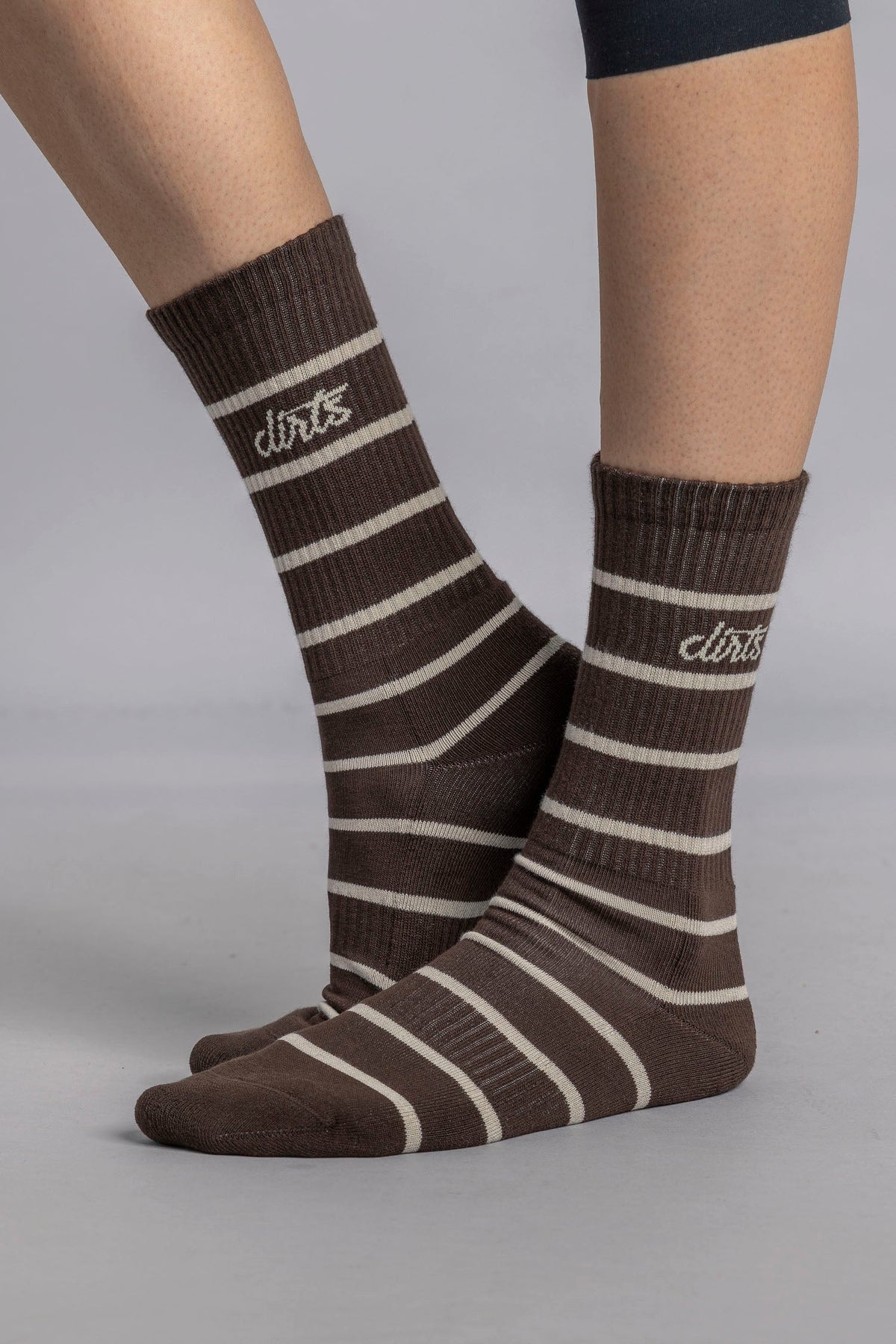 Espresso Socks mit Bio Baumwolle von Dirts