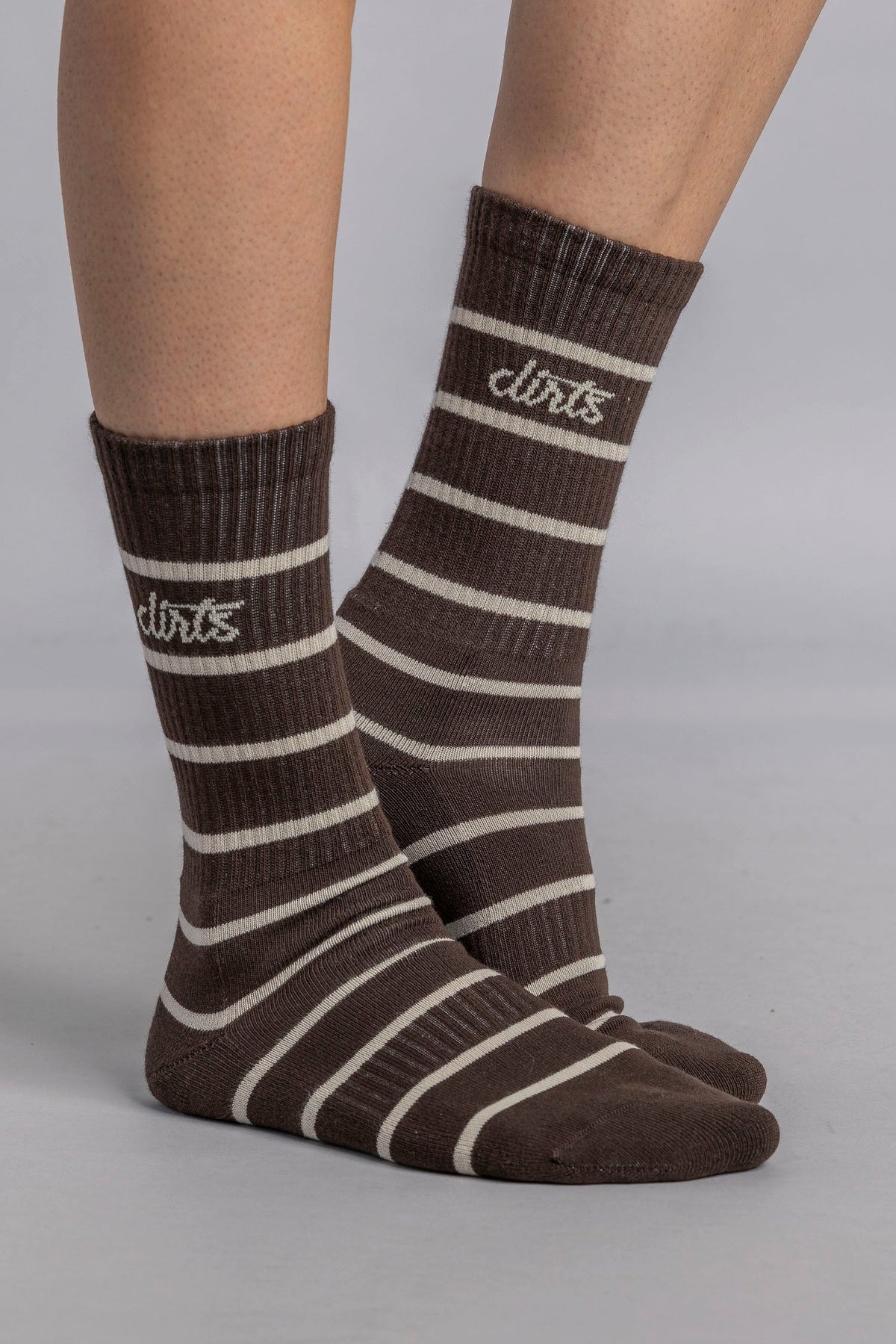 Espresso Socks mit Bio Baumwolle von Dirts