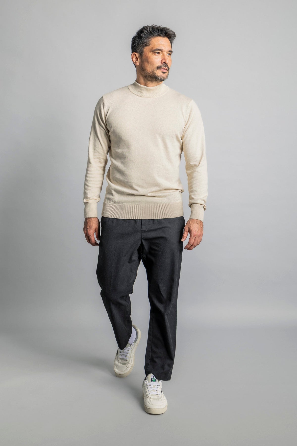 Strick Rollkragenpullover aus 100% Bio-Baumwolle von DIRTS