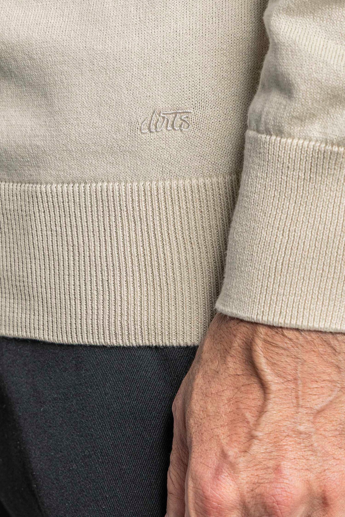 Strick Rollkragenpullover aus 100% Bio-Baumwolle von DIRTS
