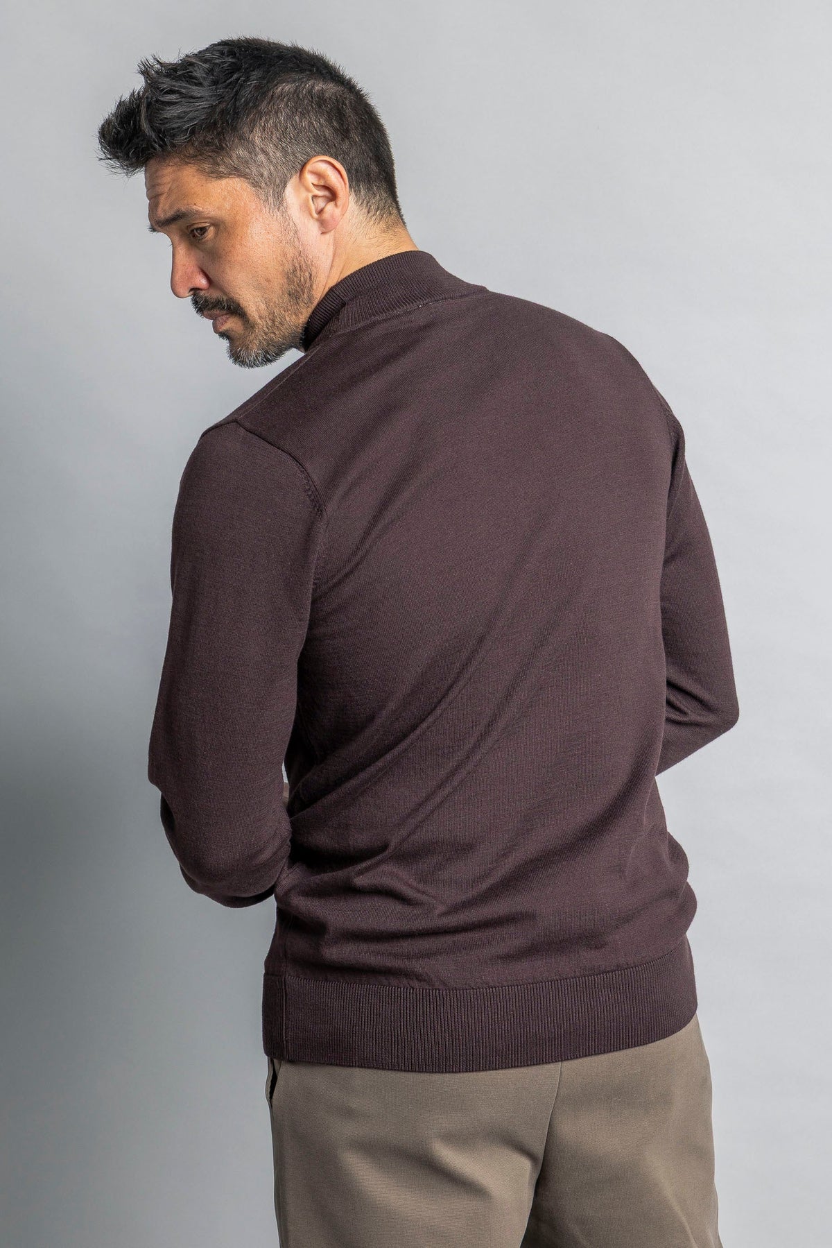 Strick Rollkragenpullover aus 100% Bio-Baumwolle von DIRTS