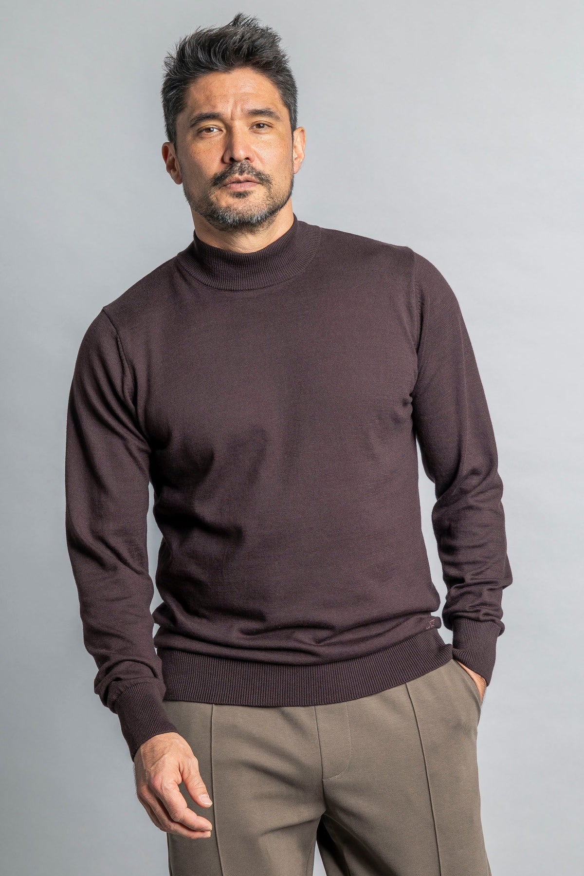 Strick Rollkragenpullover aus 100% Bio-Baumwolle von DIRTS