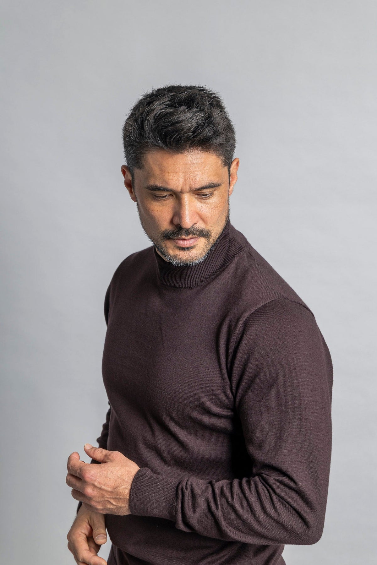 Strick Rollkragenpullover aus 100% Bio-Baumwolle von DIRTS