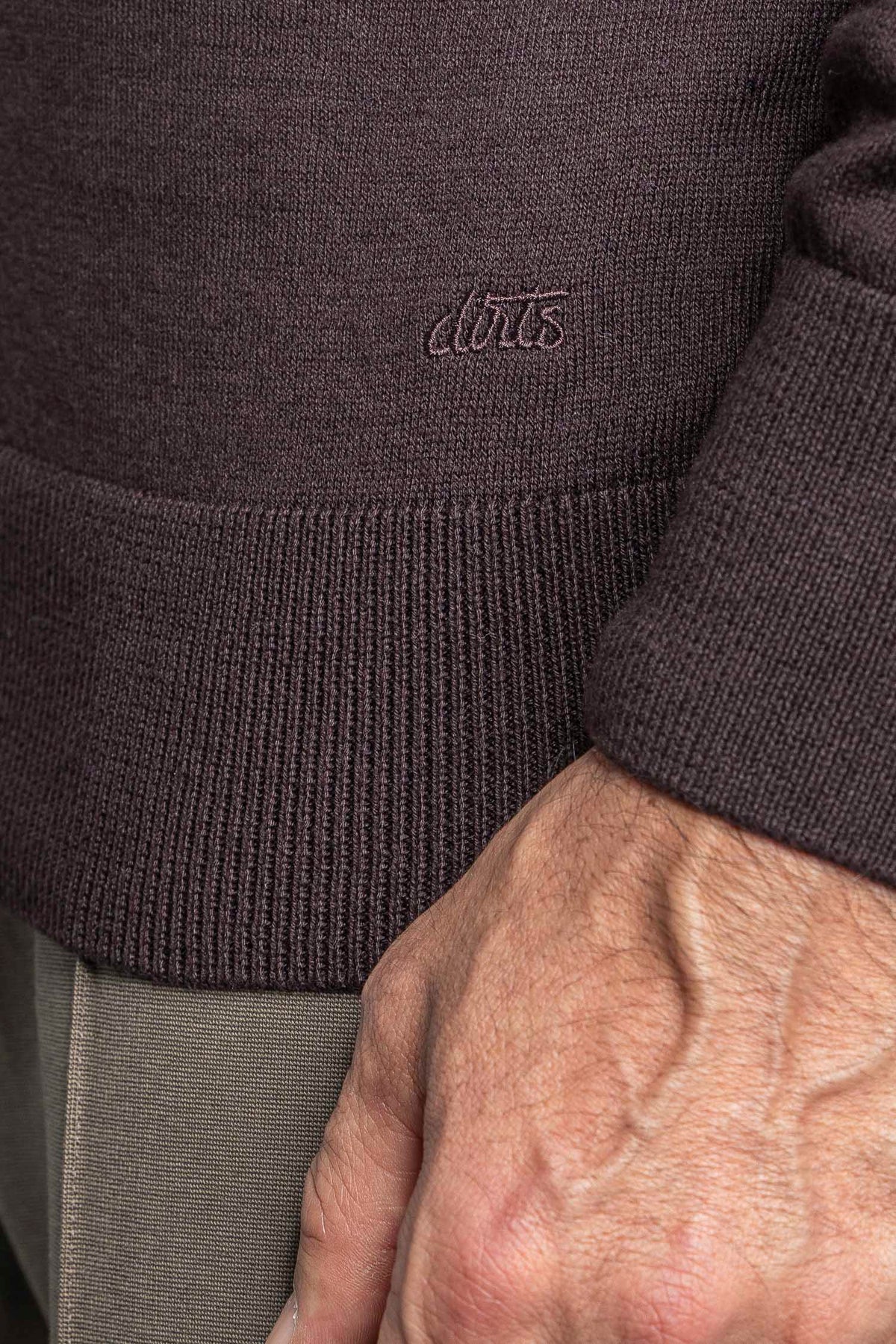 Strick Rollkragenpullover aus 100% Bio-Baumwolle von DIRTS