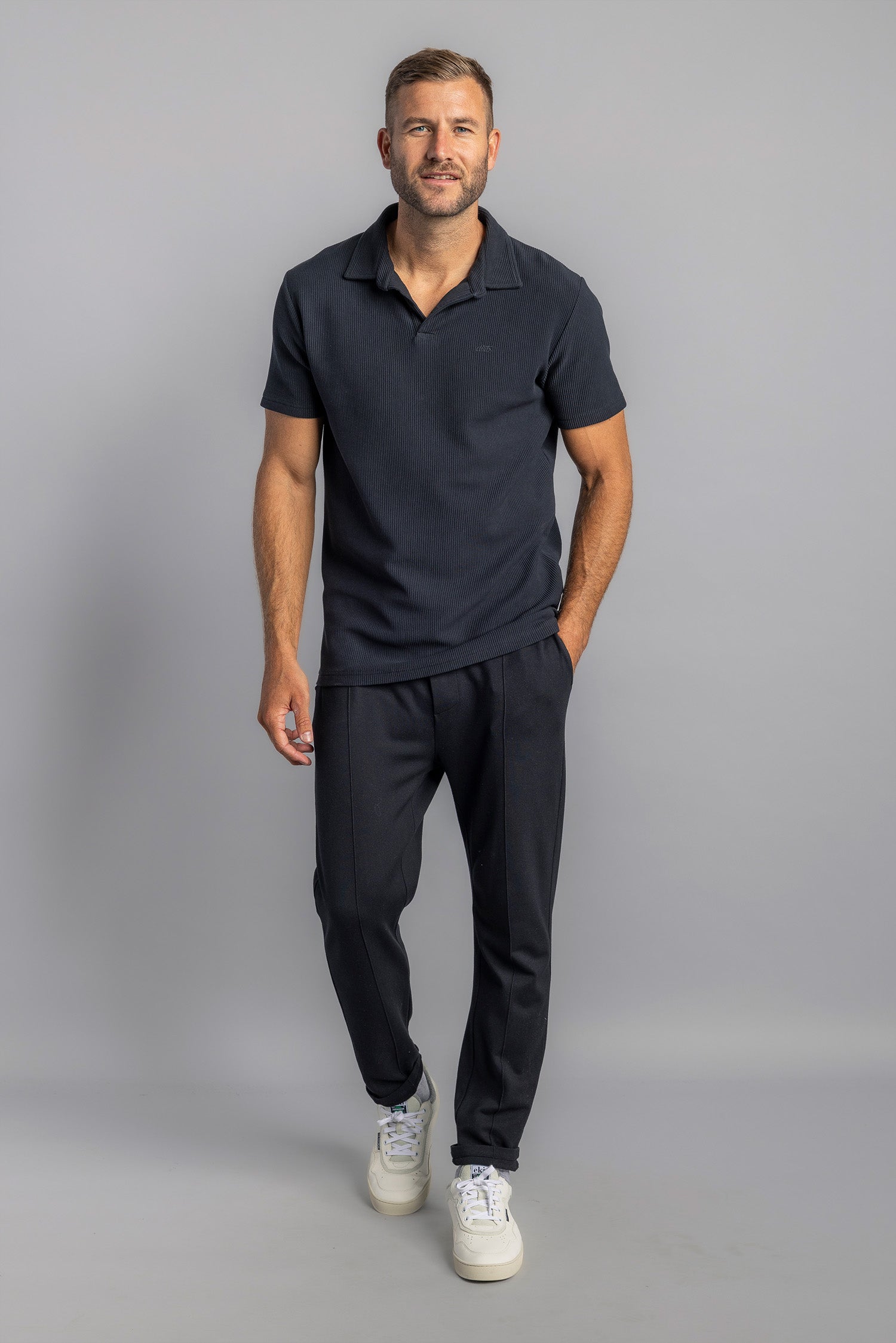 Ottoman Poloshirt aus Bio Baumwolle von DIRTS