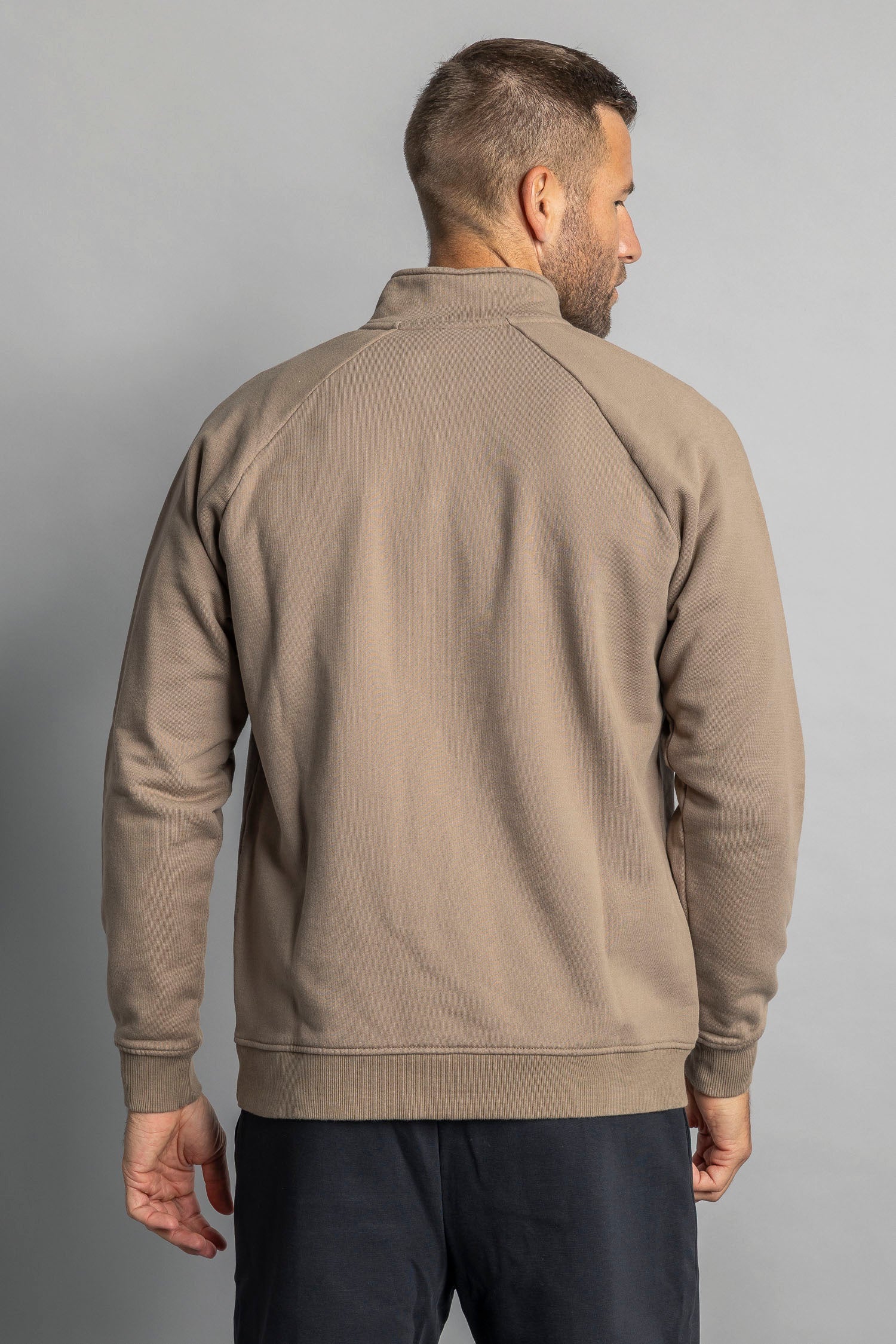 Quarter Zip Raglan aus Bio Baumwolle von Dirts