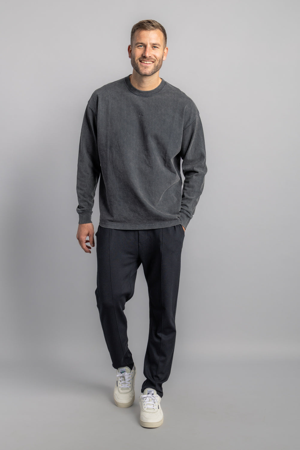 Recycled Cotton Longsleeve aus Bio Baumwolle von DIRTS