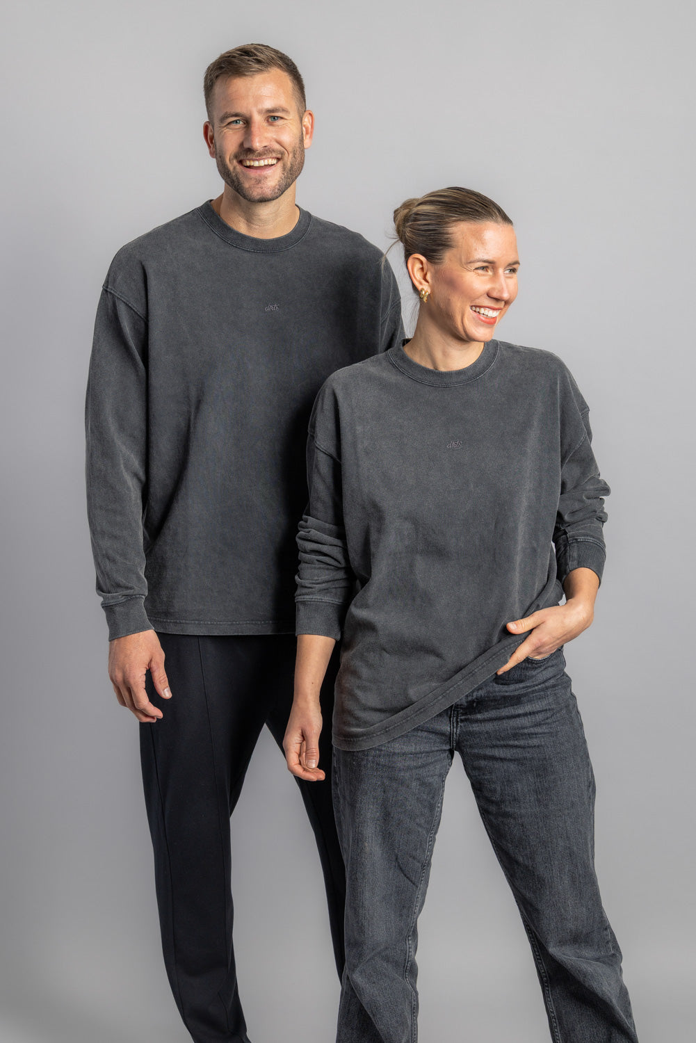 Recycled Cotton Longsleeve aus Bio Baumwolle von DIRTS