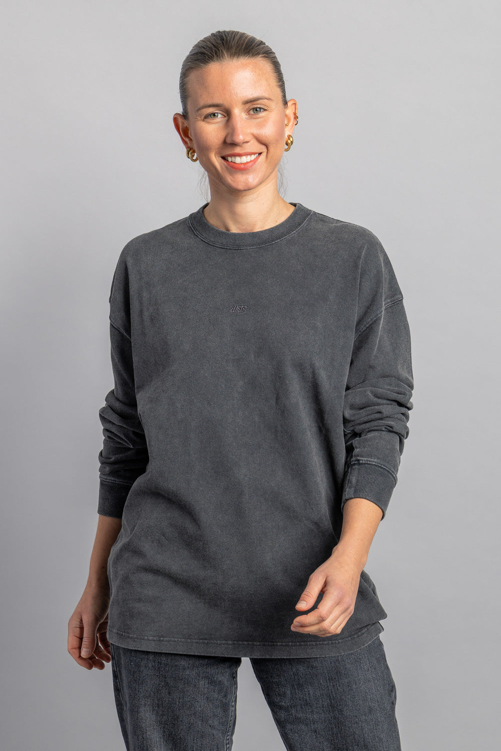 Recycled Cotton Longsleeve aus Bio Baumwolle von DIRTS