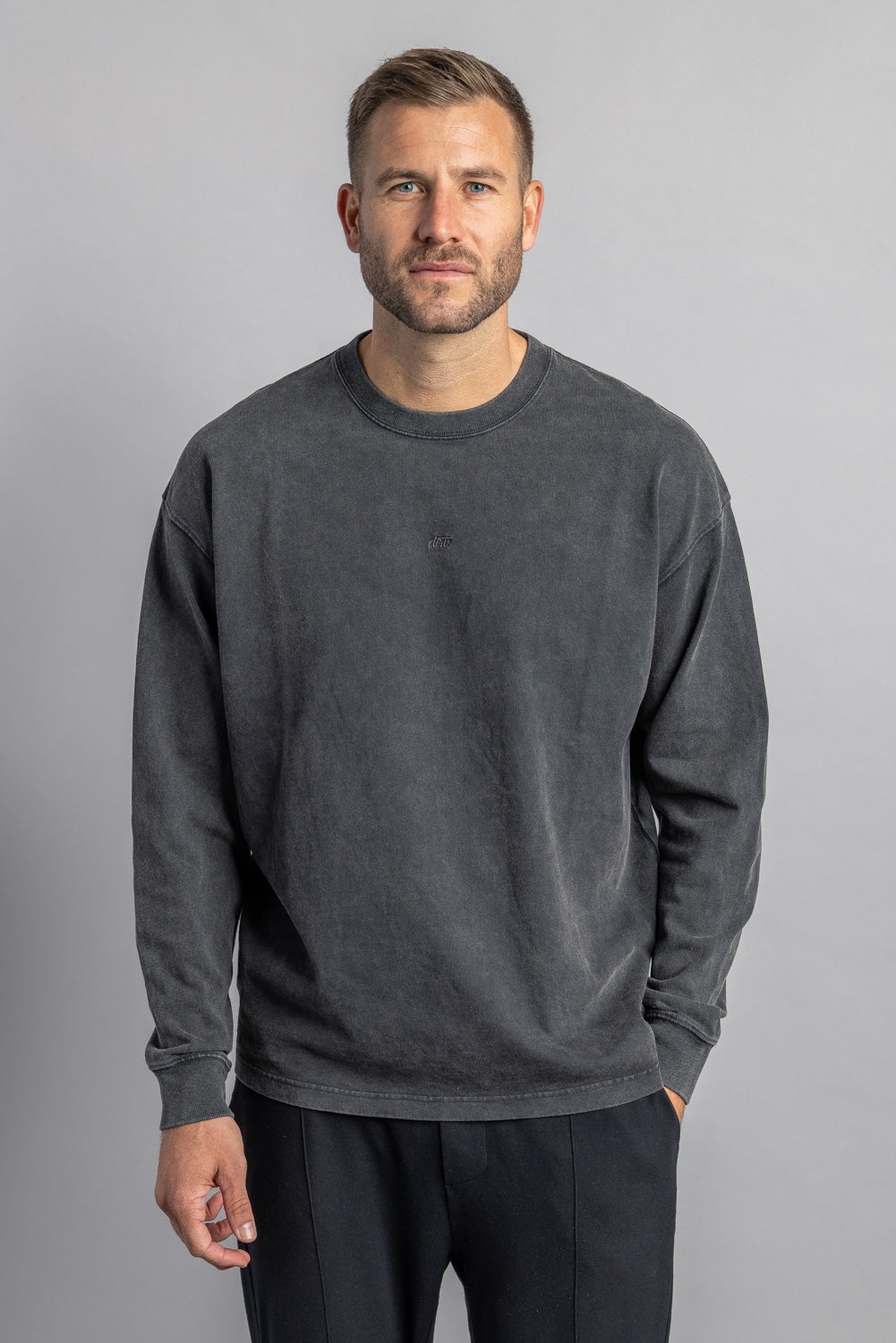 Recycled Cotton Longsleeve aus Bio Baumwolle von DIRTS