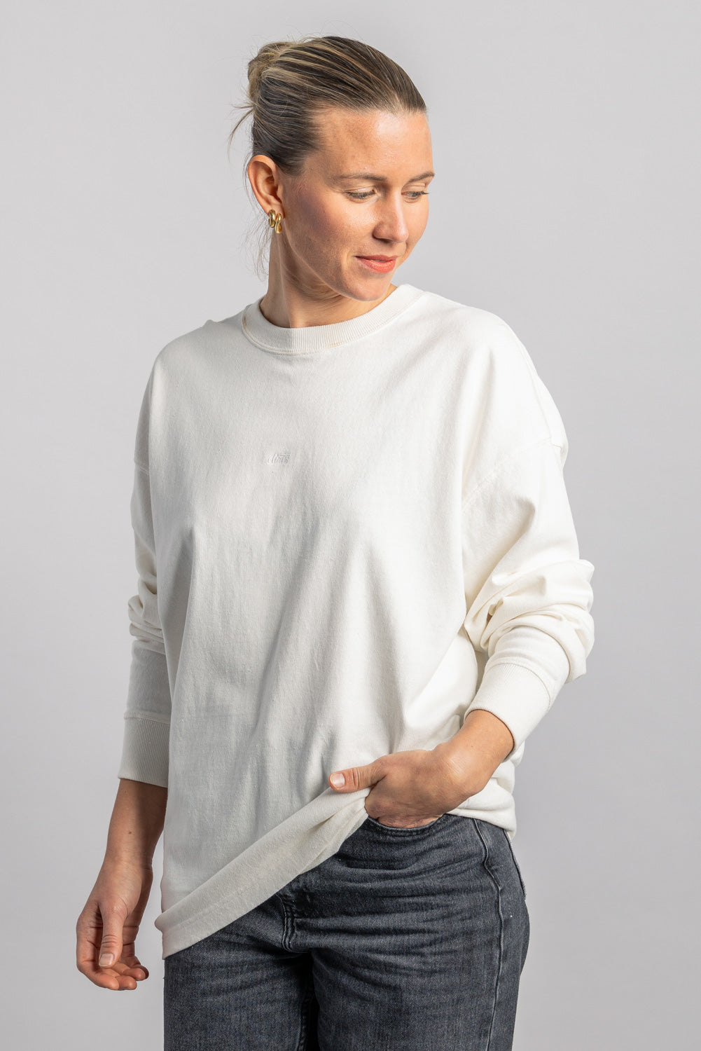 Recycled Cotton Longsleeve aus Bio Baumwolle von DIRTS
