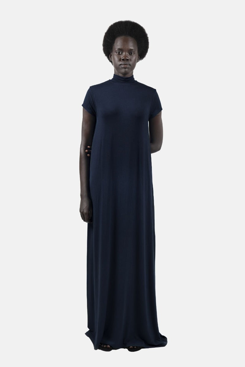 Dark blue maxi dress Dresden DRS Lenzing™ Modal by 1 People
