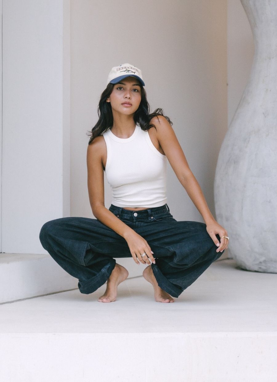 Leah Tank Top - Off-White - Narah Soleigh