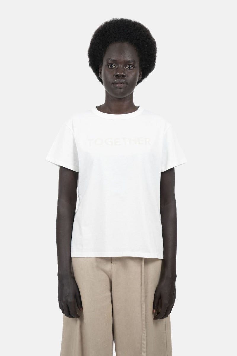 White T-shirt Lima LIM made of organic cotton by 1 People