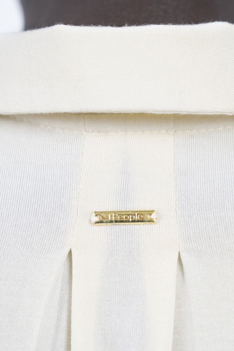 Weisses Poloshirt Metz ETZ aus Lenzing™ Modal von 1 People