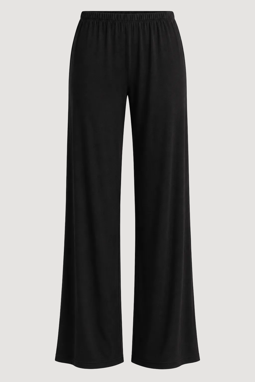 Schwarze Hose Rib aus Modal von Pura Clothing