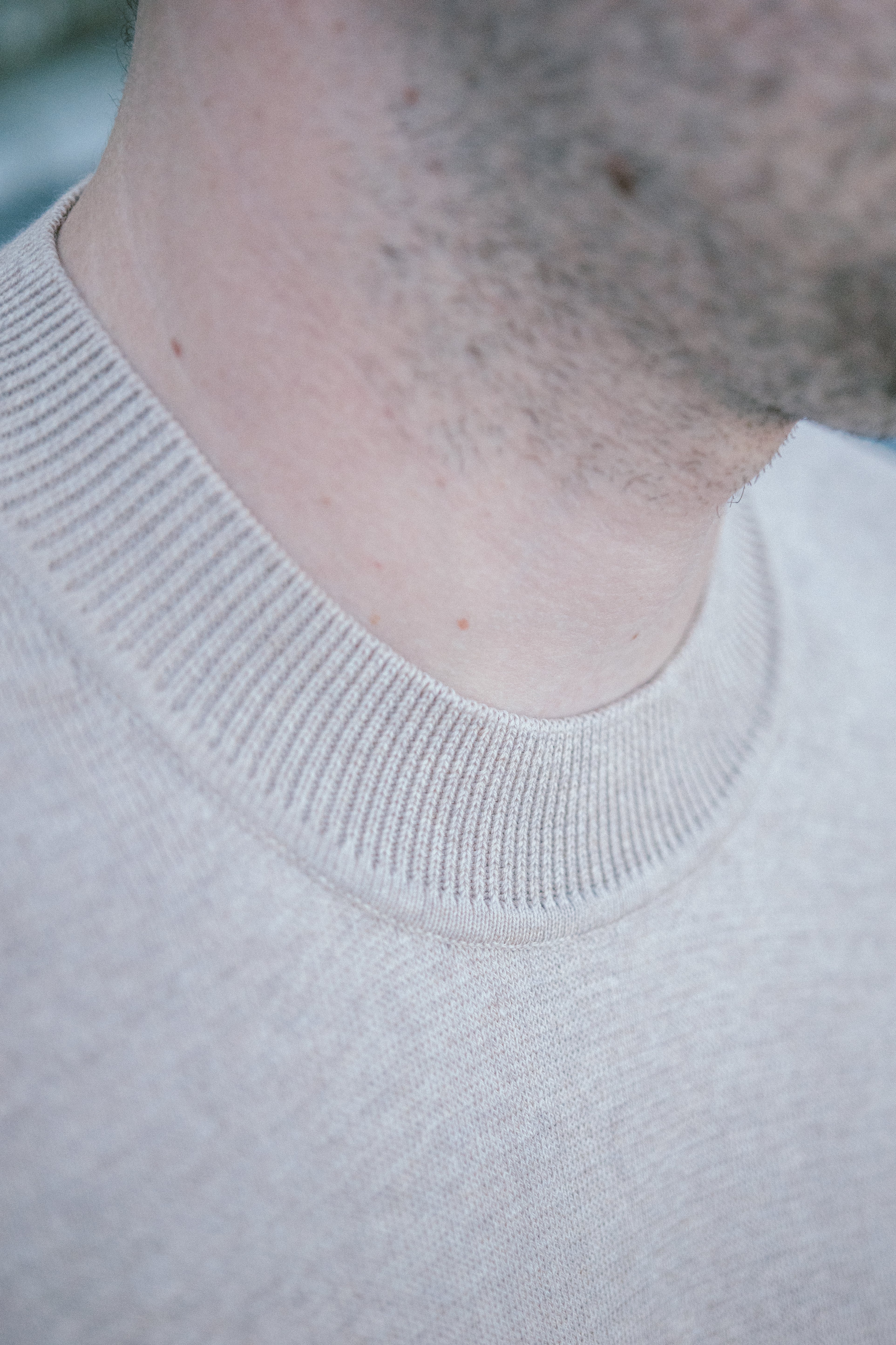 Bequemer weicher Strickpullover in bester Qualität von SALZWASSER in Beige