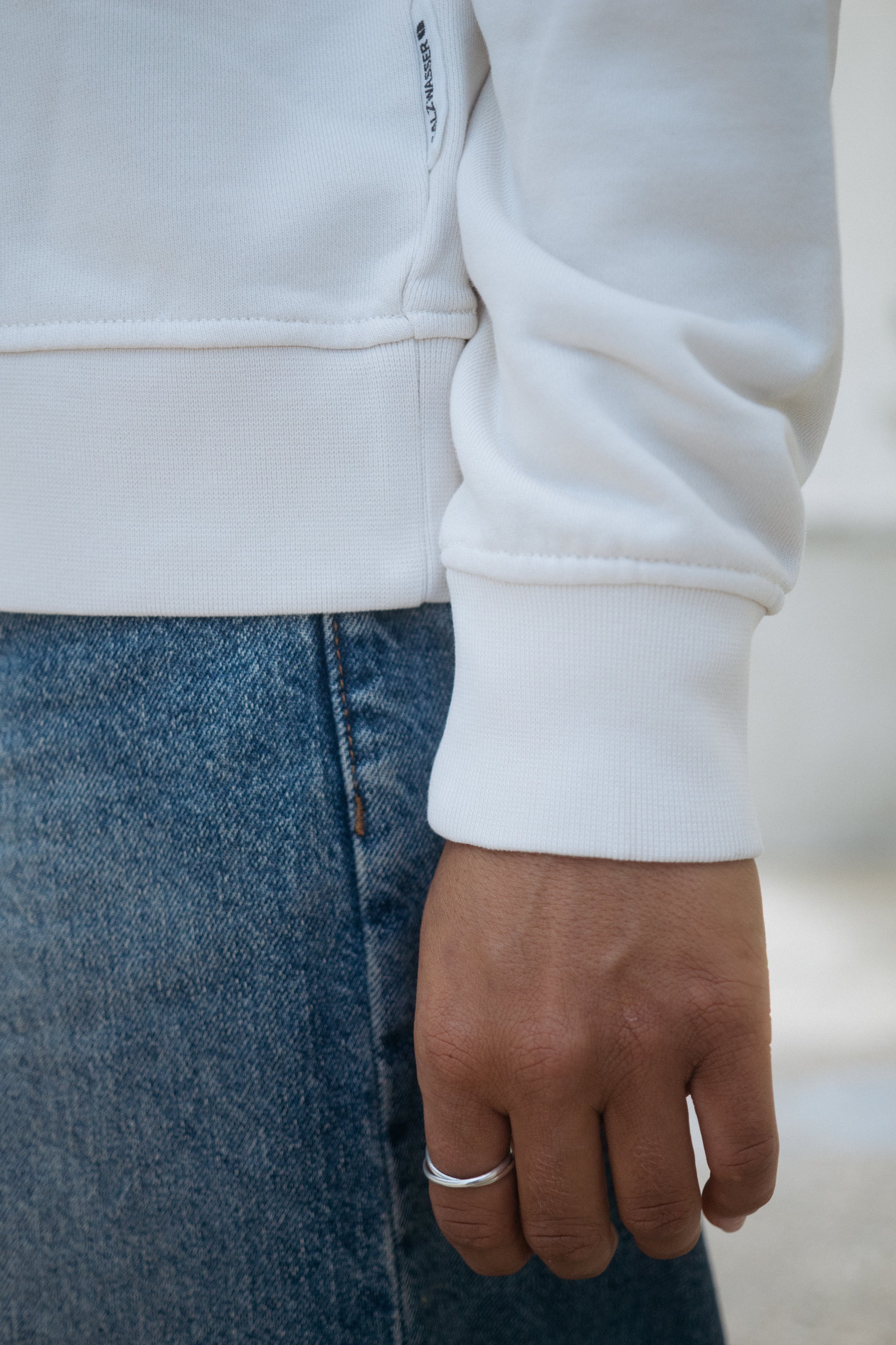 Pull Fonte Blanc Cassé