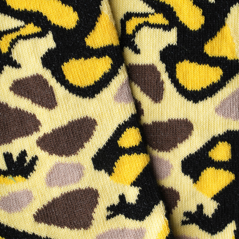 Gelbe Socken ALPENSALAMANDER aus Bio-Baumwolle von Paar Socks