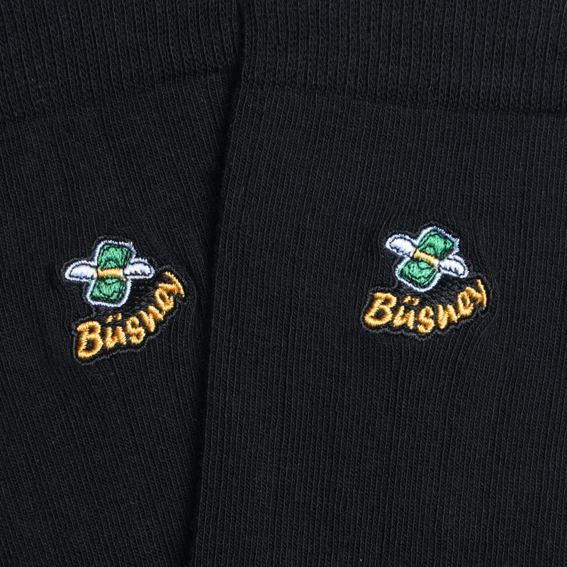 Schwarze Socken BÜSNEY aus Bio-Baumwolle von Paar Socks