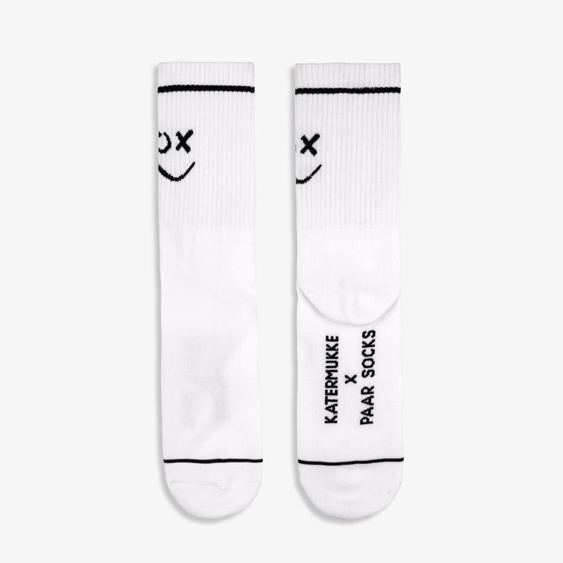 Weisse Socken OX Sportsocken aus Bio-Baumwolle von Paar Socks